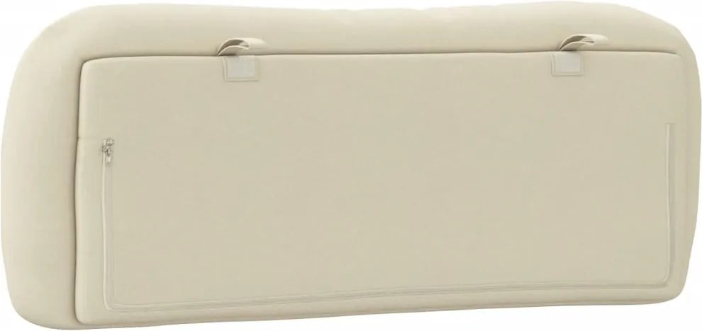 krémszínű szövet fejtámla párna Hvar 100 cm