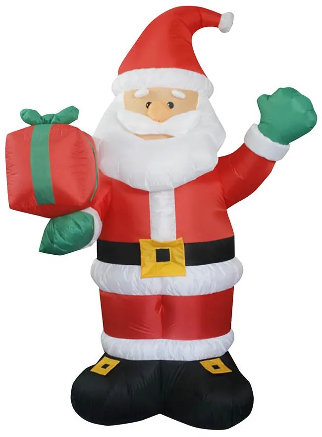Felfújható karácsonyi figurák-télapó, 150 cm