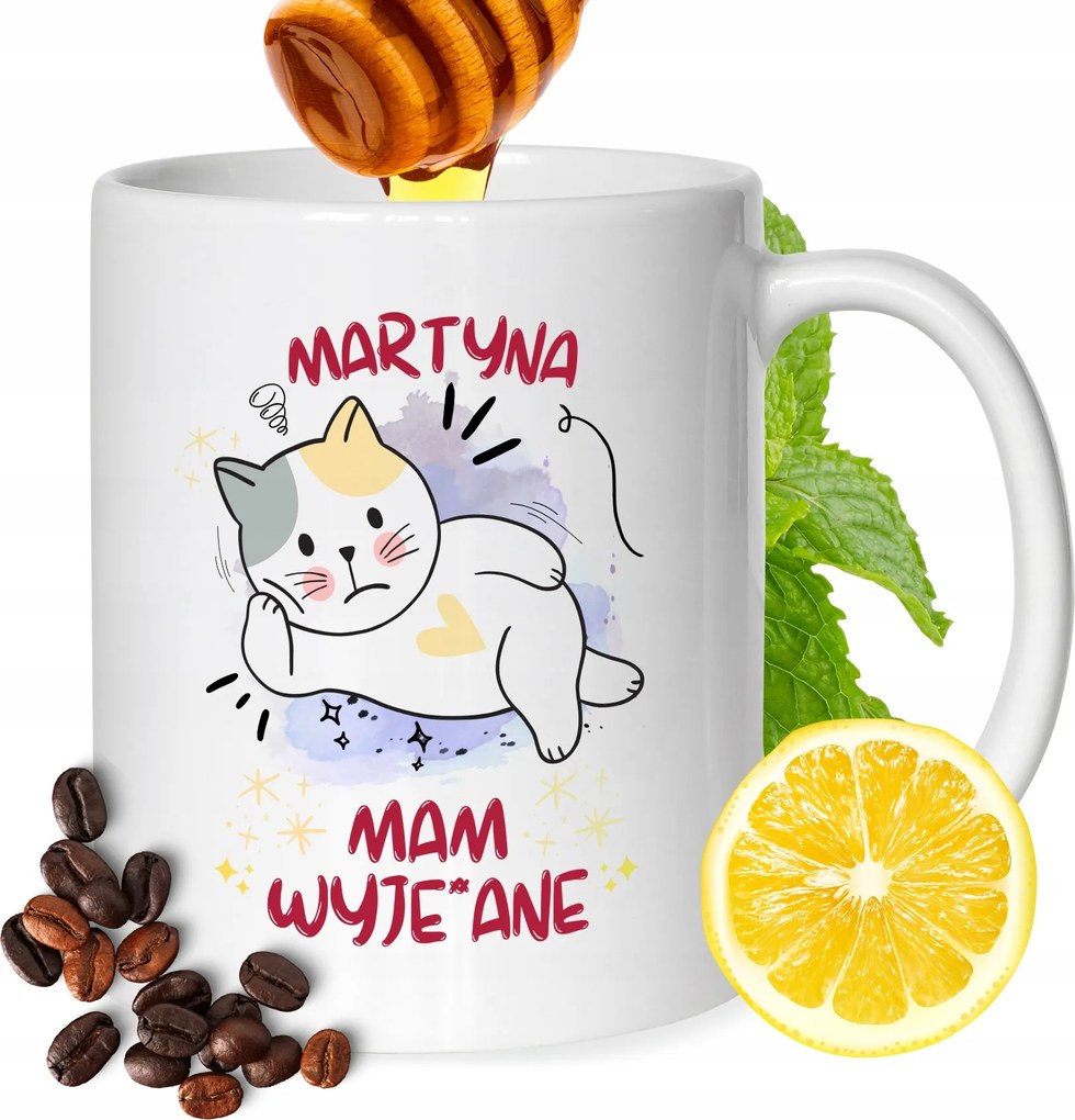 Bögre Martinának Barátnőknek Ajándék Nyomtatott Fehér 330ml