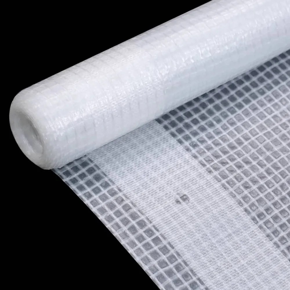 2 db fehér takaróponyva 260 g/m² 4 x 8 m