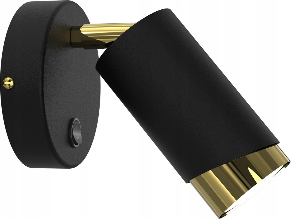 Mozgatható Arany Színű Fali Lámpa Plafonlámpa Spotlámpa GU10 Led