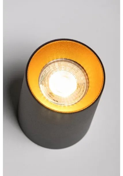 Lámpa Mennyezeti lámpa AERO II, max. 250V, 50/60Hz, 70x100mm, IP20, max. 20W, kör, fekete