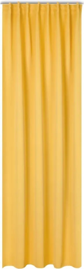 Milan szalagfüggöny 140x300 mustársárga