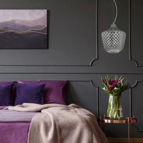 Csillár zsinóron ORLANDO 1xE27/60W/230V