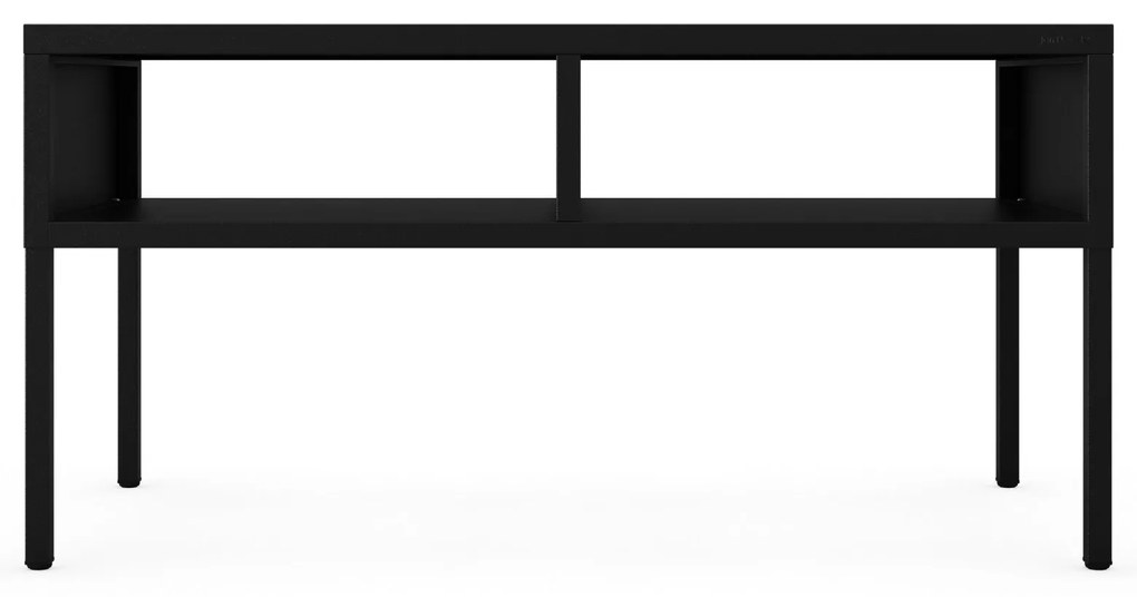 MATTEO dohányzóasztal 900 x 450 x 450 mm, fekete