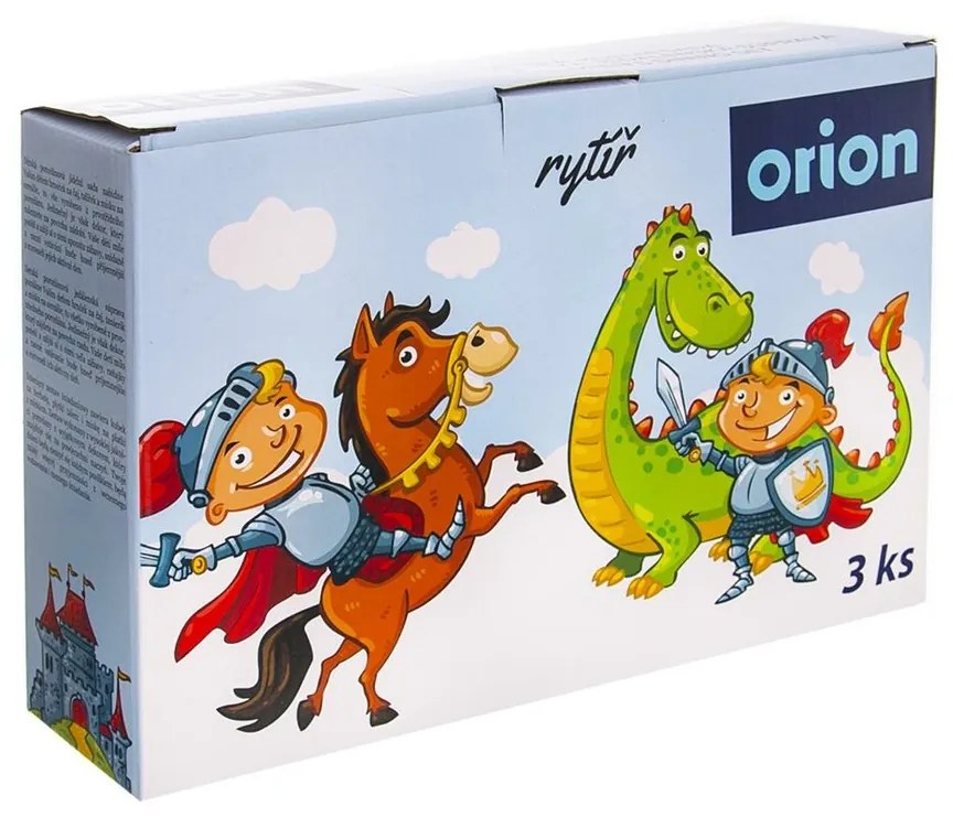 Orion 3 db-os gyerek étkészlet Lovag