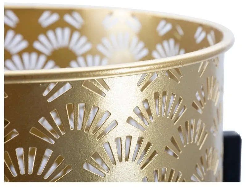 Glissy 2 db-os aranyszínű virágtartó állvány szett, magasság 38 cm - Mauro Ferretti