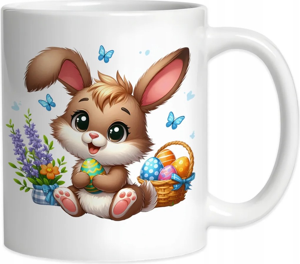 Húsvéti bögre Barna Nyuszi Húsvét Ajándék Húsvétra