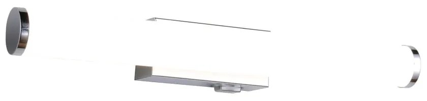 Fényes ezüstszínű LED fali lámpa Mattimo – Trio