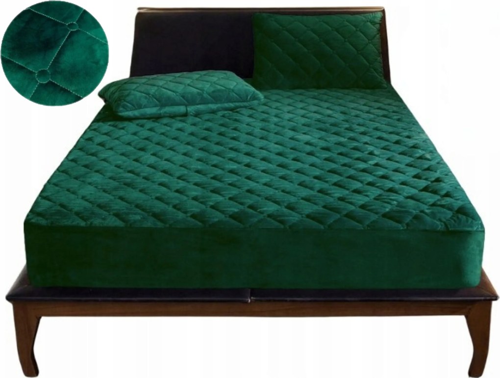 Matracvédő Huzat Topper Velúr Vízálló 160x200