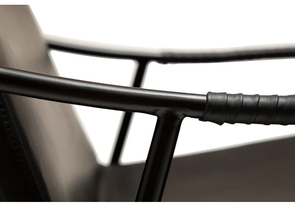 Boto fekete bőrutánzat fotel - DAN-FORM Denmark