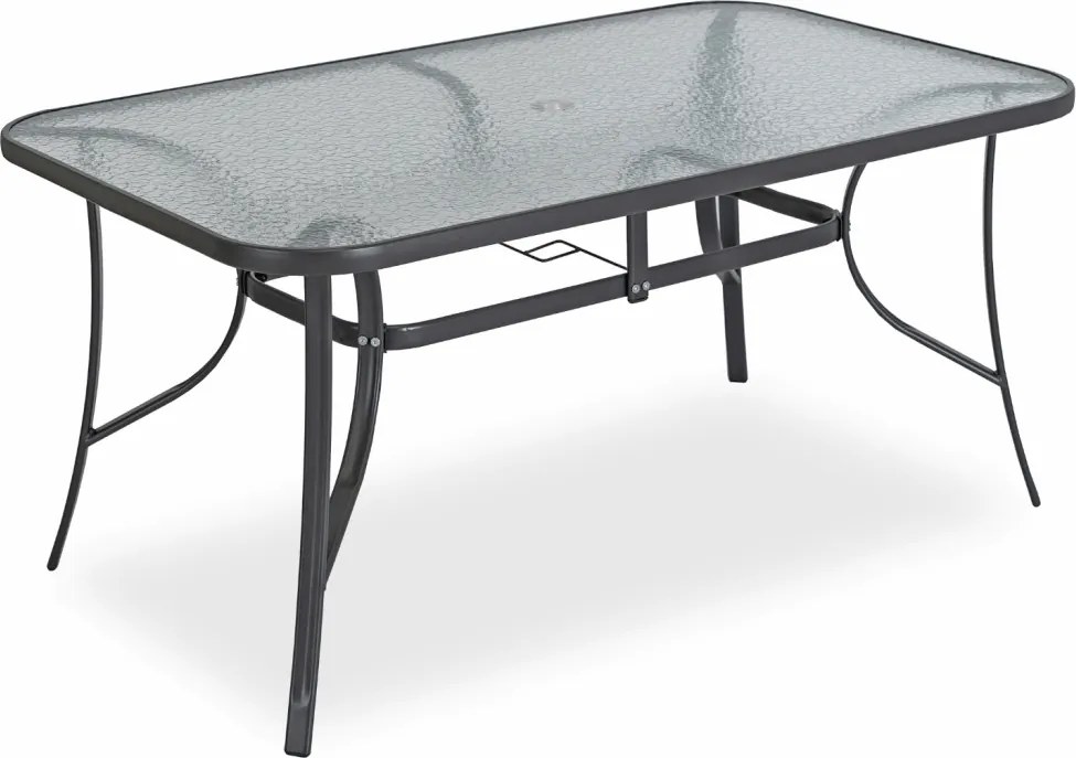 NEBRASKA kerti bútor szett fekete