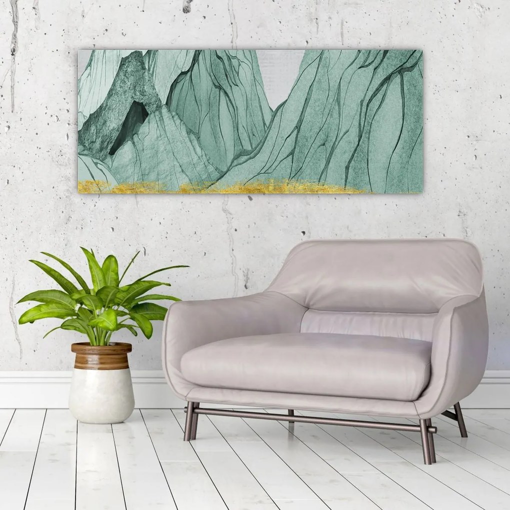 Kép - Smaragdhegység N⁰1 (120x50 cm)