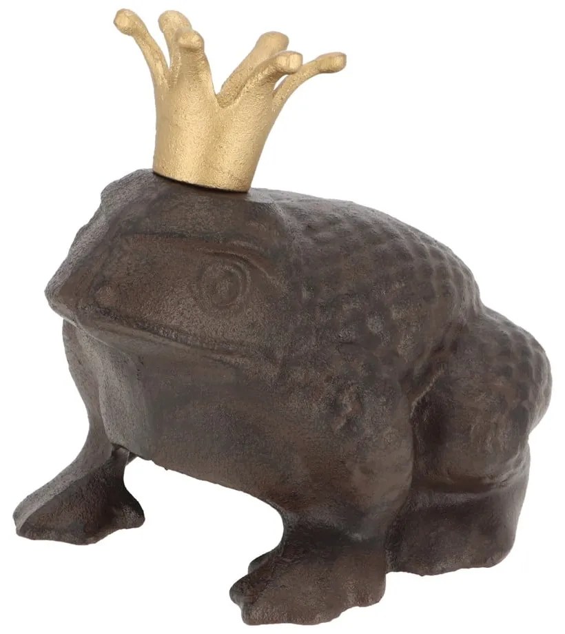 Fém kerti szobor Frog – Esschert Design