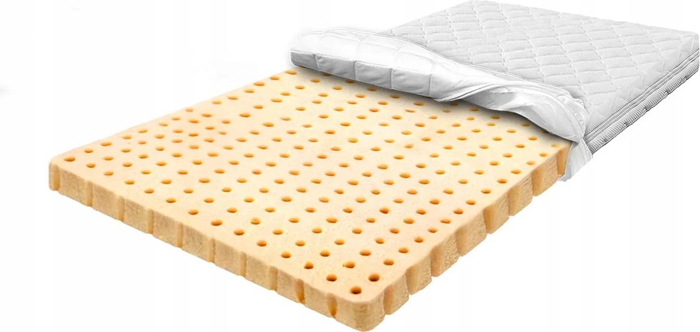 Matrac 140x160 topper, gyorsan száradó, hipoallergén H1 fedőmatrac 6 cm