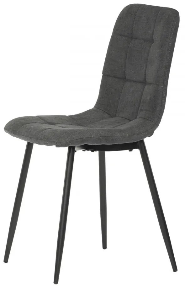 Scaun modern cu tapițerie gri CT-281