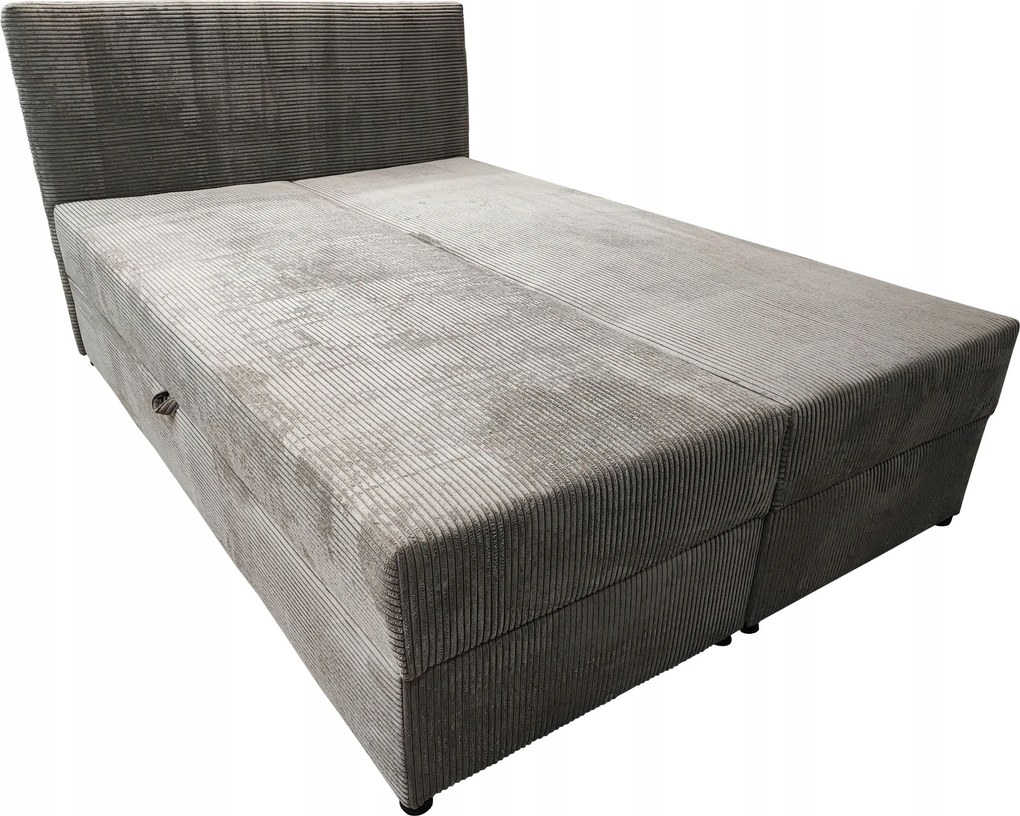 Cordia Kontinentális Kárpitozott Franciaágy 140 2xKORDBÁRSONY