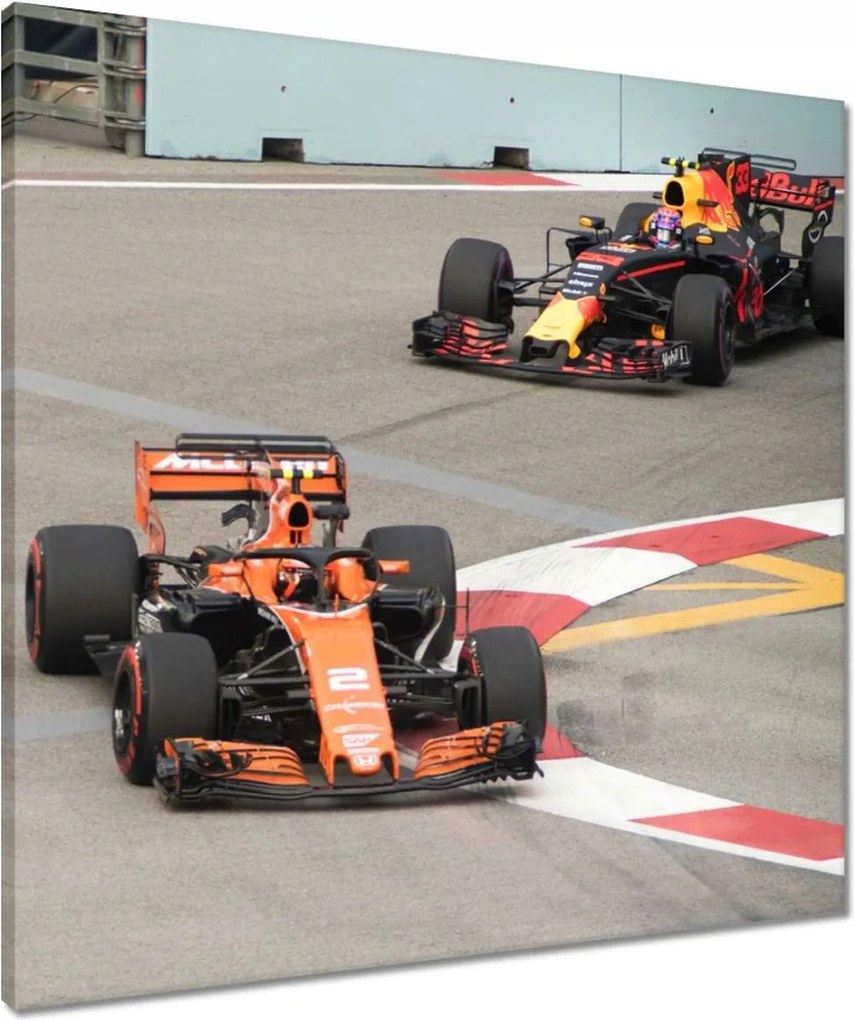 Vászonkép 60x60 F1 Formula One Bolid