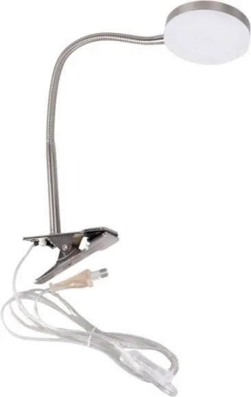 LED csíptetős lámpa LED/3,2W/230V matt króm