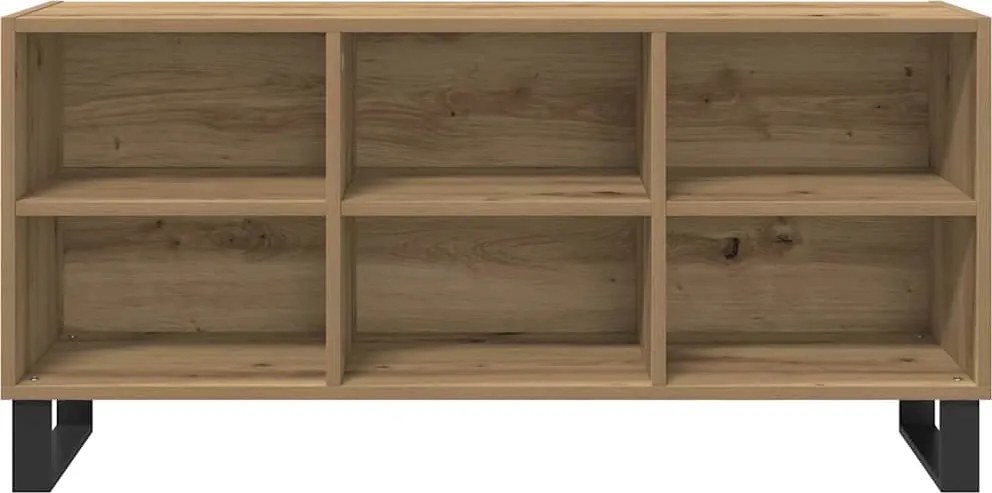 vidaXL TV szekrény Artisan tölgy 103,5 x 30 x 50 cm Faanyag