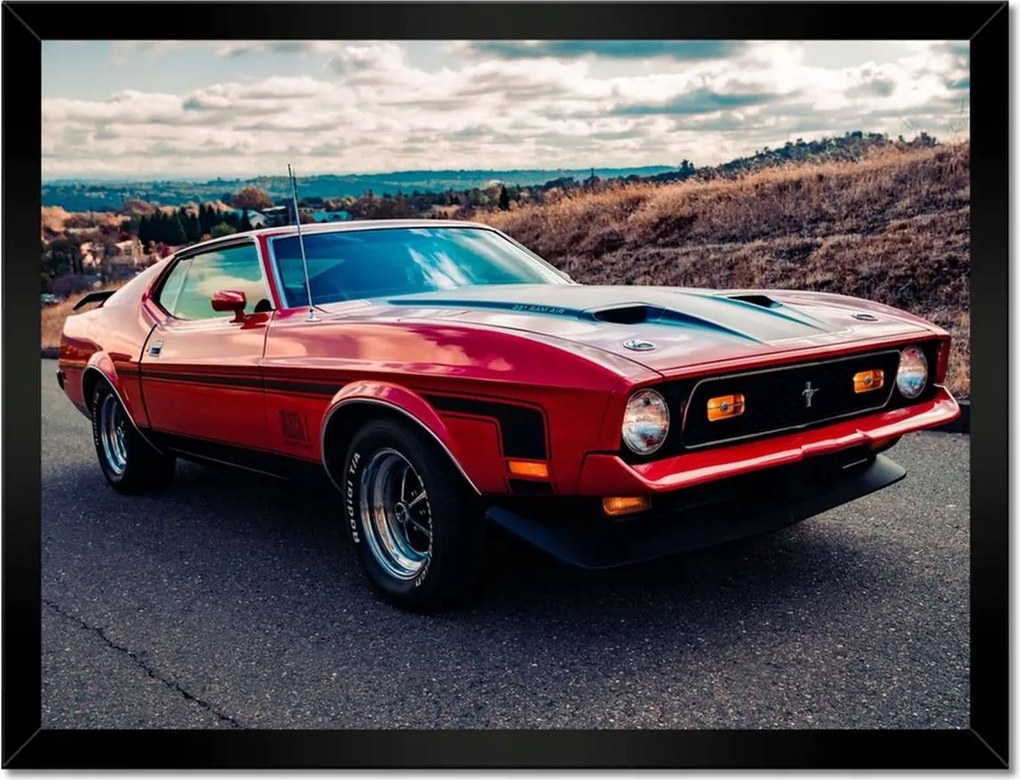 Poszterek keretben 40x30 Mustang Mach 1 from Usa