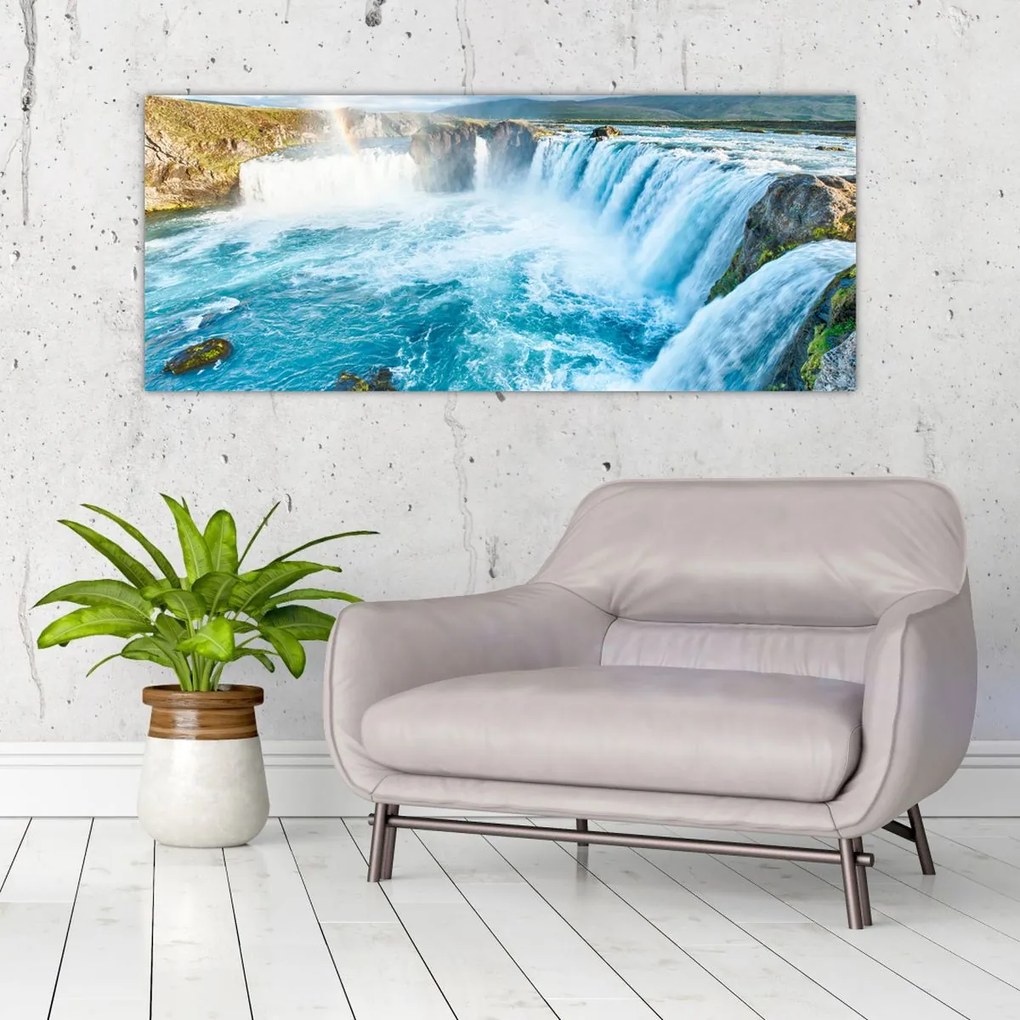 Kép - Godafoss vízesés (120x50 cm)