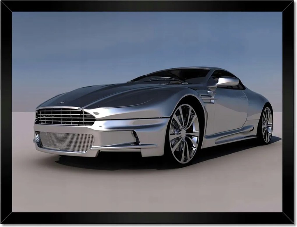 Poszterek keretben 40x30 Ezüst Aston Turócszentmárton