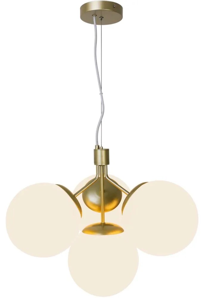 Nordlux - Csillár zsinóron IVONA 4xE27/28W/230V arany