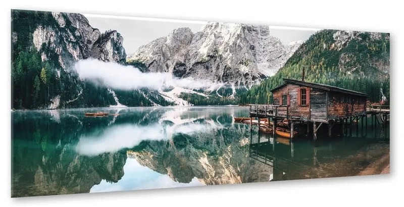 Tyrol Lake üvegfestés, 50 x 125 cm - Styler