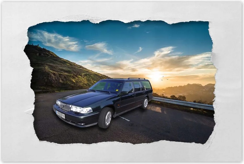 Poszterek 60x40 Volvo kombi 965 1994 6cyl