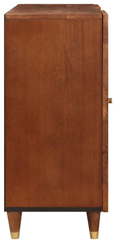 Média tárolószekrények és állványok Barna 90 x 33.5 x 75 cm