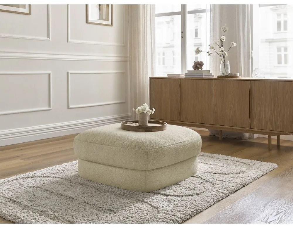 Bézs buklé lábtartó Leonore – Bobochic Paris