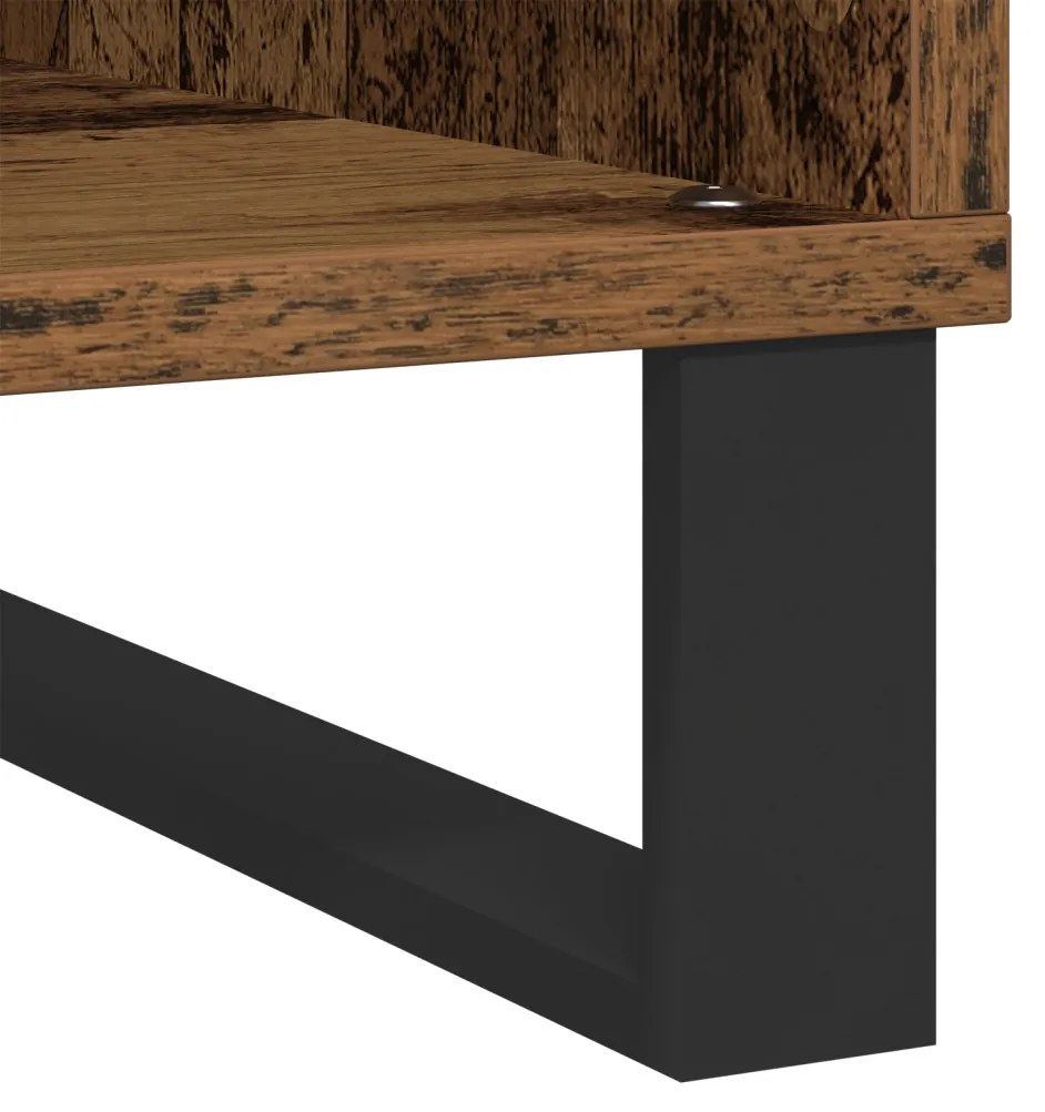 Rekord Szekrény Kézműves Tölgy 84,5x38x89 cm Mérnöki Fa