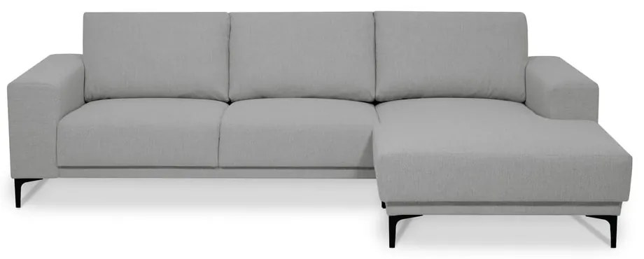 Szürke sarokkanapé (jobb oldali) Chile – Scandic
