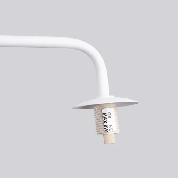 Sollux SL.1658 - Fali lámpa ASTRAL 1xG9/8W/230V fehér