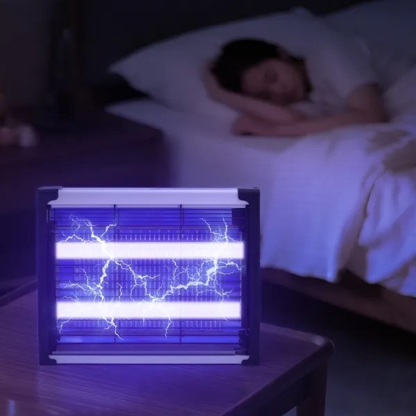 Brilagi - LED elektromos rovarcsapda UV 2xLED/7,5W/230V 90 m2