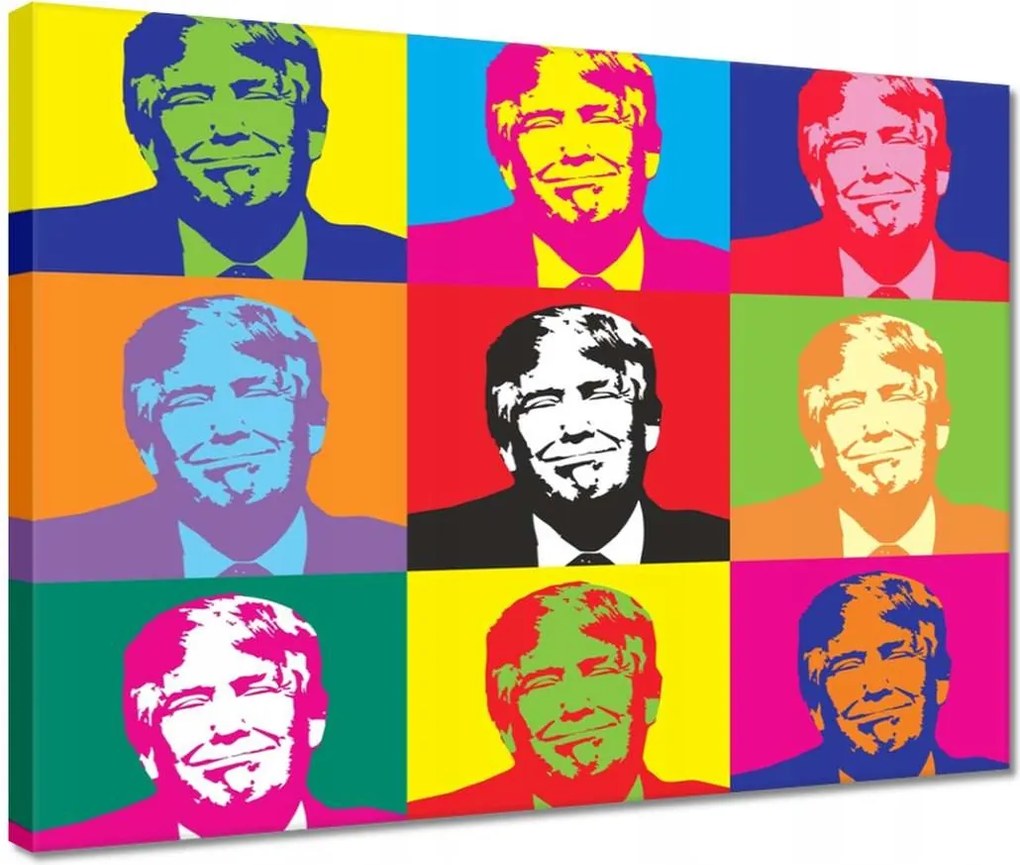 Vászonkép 40x30 Donald Trump elnök