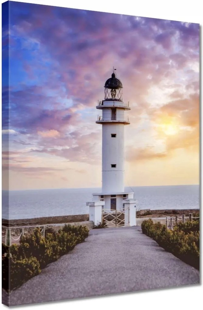 Vászonkép 30x40 Lámpás naplemente