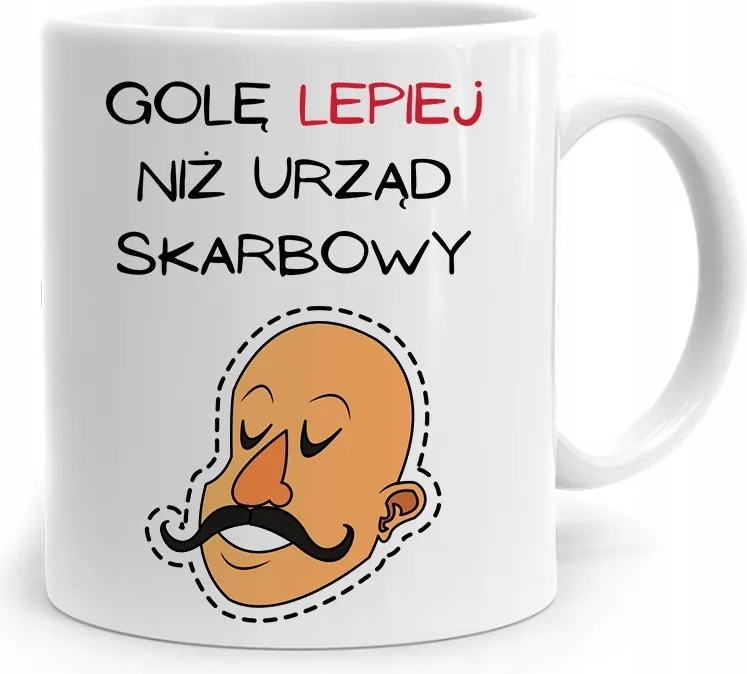 Fodrász Bögre Jobban Borotválkozom, Mint Az Adóhivatal, fényképes nyomtatással