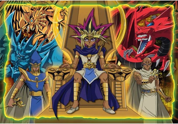 Yu-Gi-Oh! King of Arcane 500 db-os Cube puzzle Clementoni