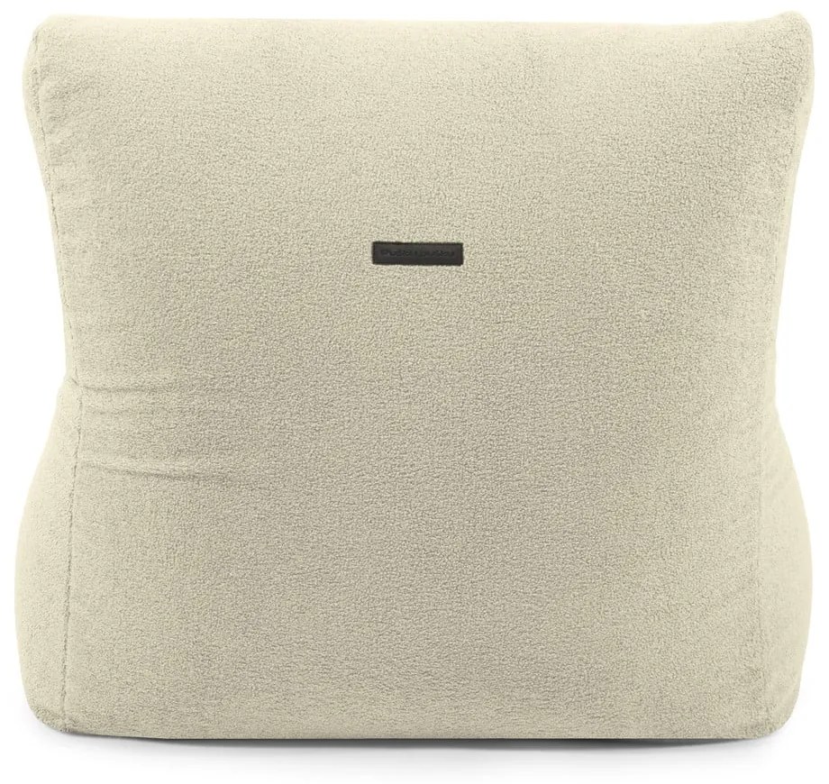 Krémszínű buklé babzsákfotel Seat 100 Lounge – SLOWDOWN