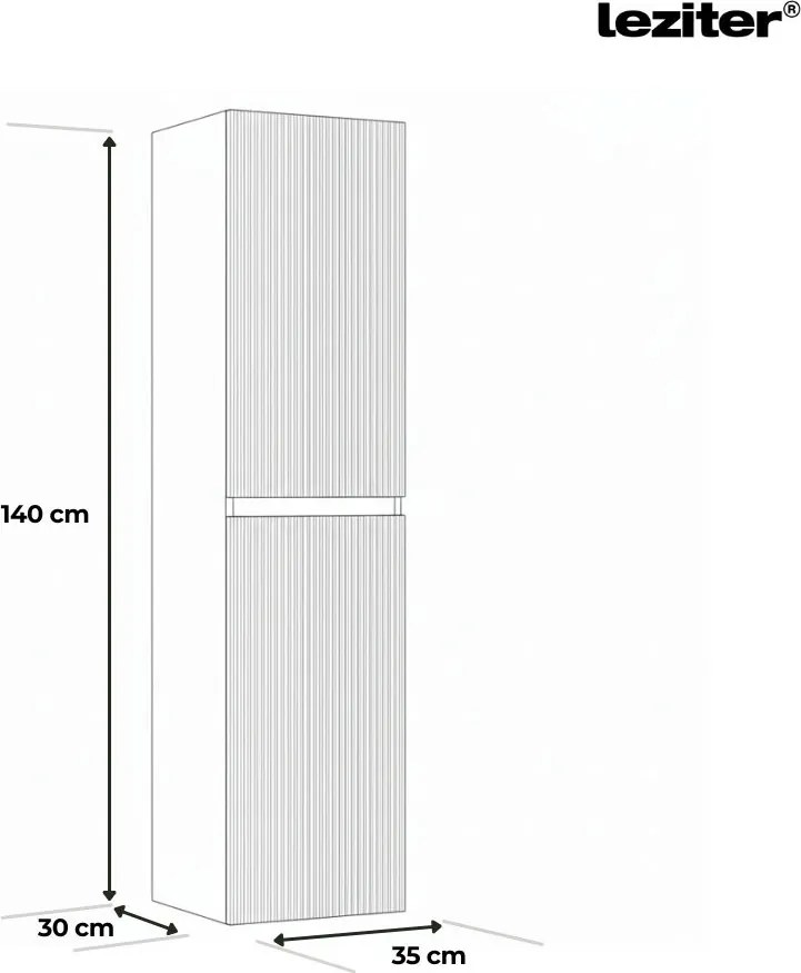 Trent függesztett oldal szekrény