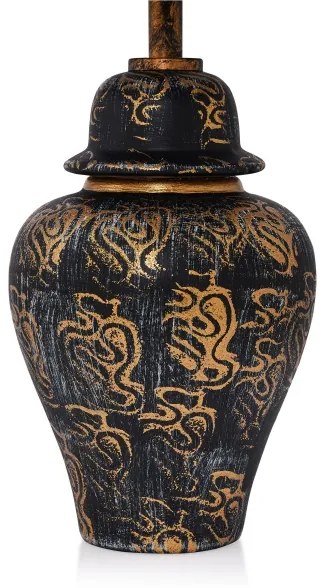 Asztali lámpa 1xE27/40W/230V fekete