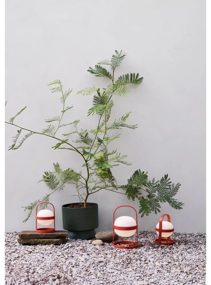 Napelemes-USB-s hordozható LED kültéri lámpa ø 15 cm Soft Spot – Rosendahl