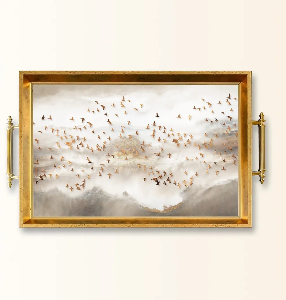 Üveg tálca, 38×24 cm – TPEA9844