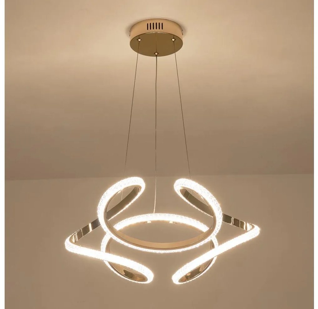 LED Csillár zsinóron LED/24W/230V 3000K 50x120 cm