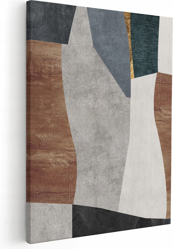 Geometrikus Képek A Nappaliba Szürke Falikép Absztrakt több minta