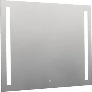 Szögletes tükör 100x70 cm LED világítással, fűtőfólia, érzékelő állítható hőmérséklettel 2700-6500K, IP44 ZIL10070TLEDS