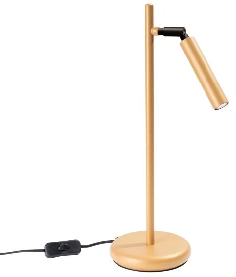 Sollux SL.1470 - Asztali lámpa PASTELO 1xG9/8W/230V arany