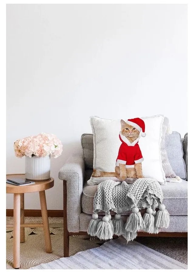 Párnahuzat karácsonyi mintával 43x43 cm – Mila Home